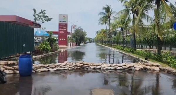 Kondisi banjir rob di Ancol dan upaya penanganan