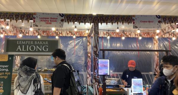 Suasana ramai Festival Kuliner Nusantara di JPM Dukuh Atas.