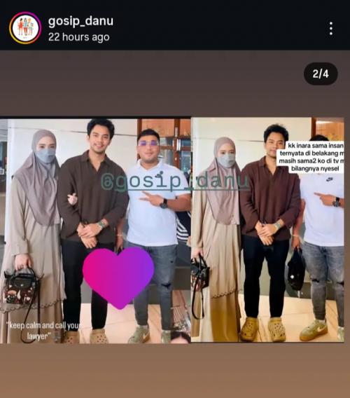 Inara Rusli dan Insanul Fahmi