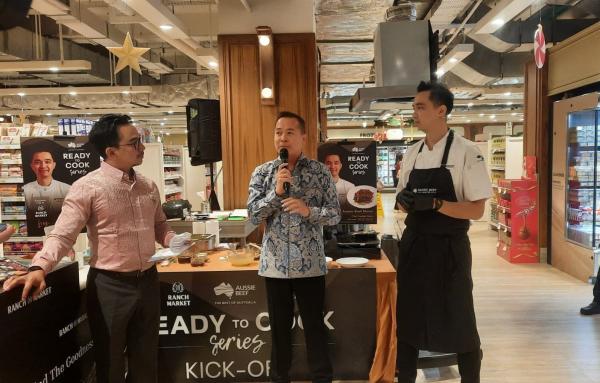 Chief Representative MLA Indonesia Christian Haryanto bersama Chef Freddie Salim. (Foto: iNews Media Group/Anindita)