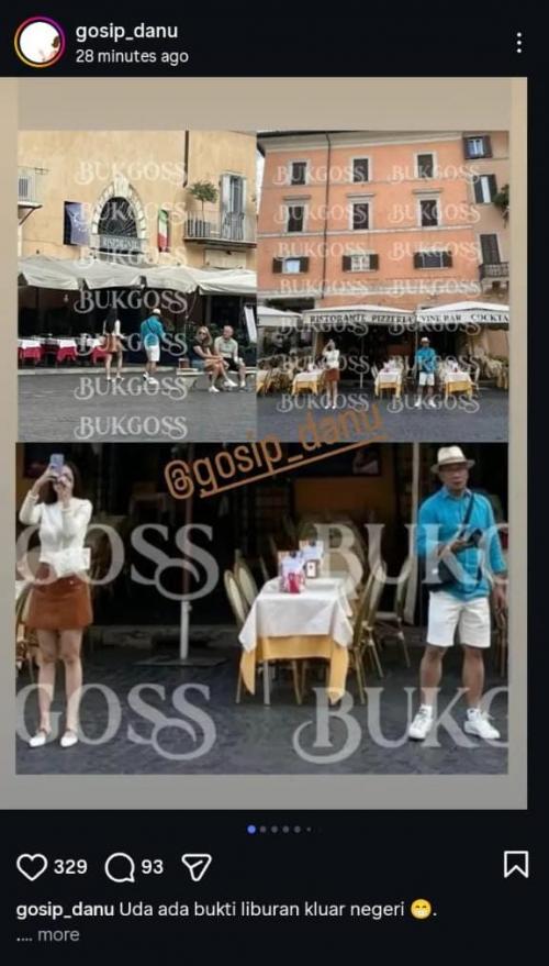 RK dan Aura Kasih Liburan Bareng