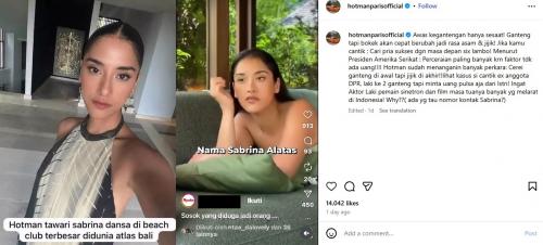 Sabrina Alatas, chef cantik yang diisukan dengan Hamish Daud