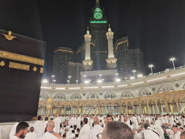 Tanah Suci Mekkah di musim dingin. (Foto: Arie Dwi Satrio)