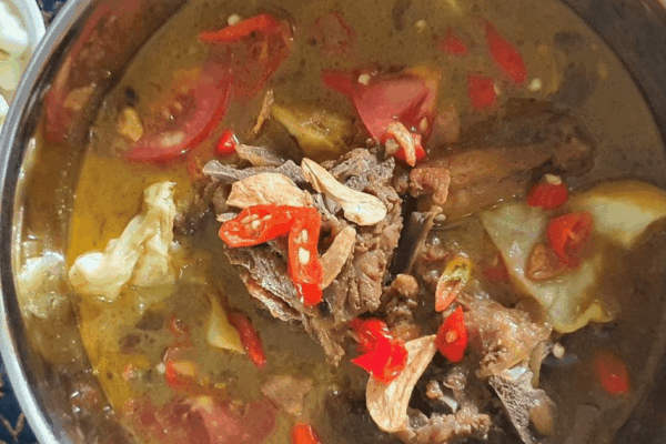 resep tengkleng kambing