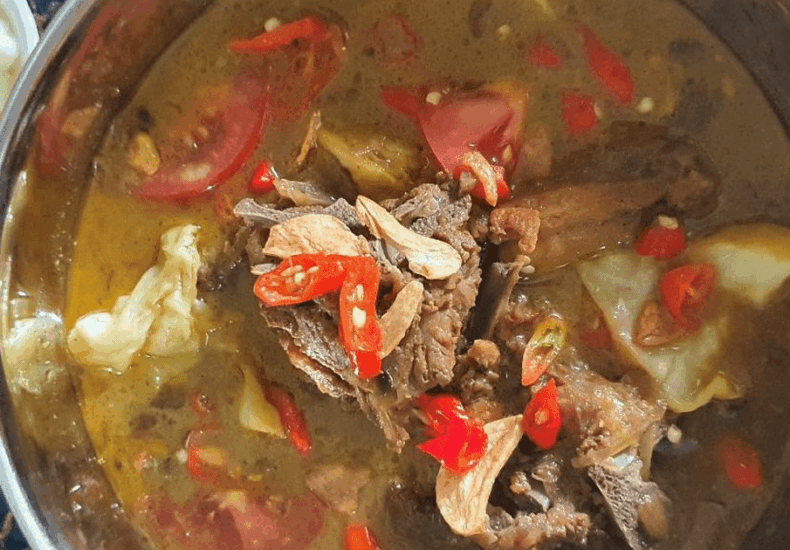resep tengkleng kambing