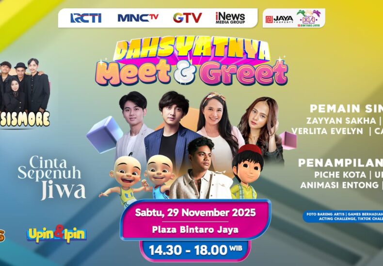 Piche Kota & Cast Cinta Sepenuh Jiwa: Meet & Greet Bintaro!