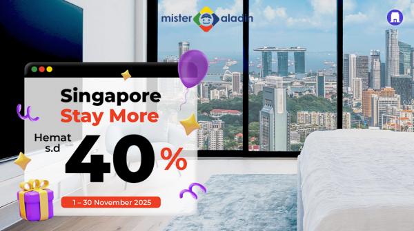Liburan Hemat ke Singapura? Ada Diskon Hotel 40% di Sini!