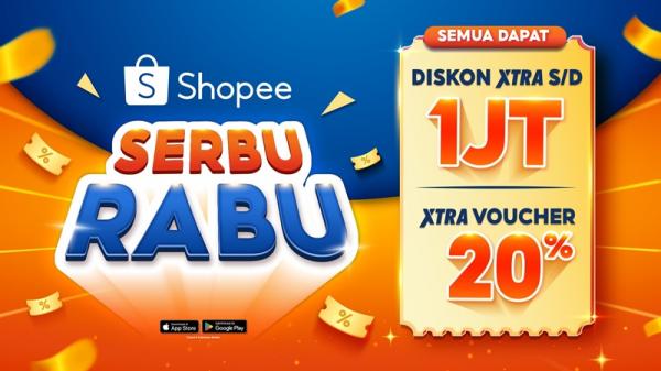 Serbu Rabu Shopee: Belanja Tengah Minggu Jadi XTRA Untung!