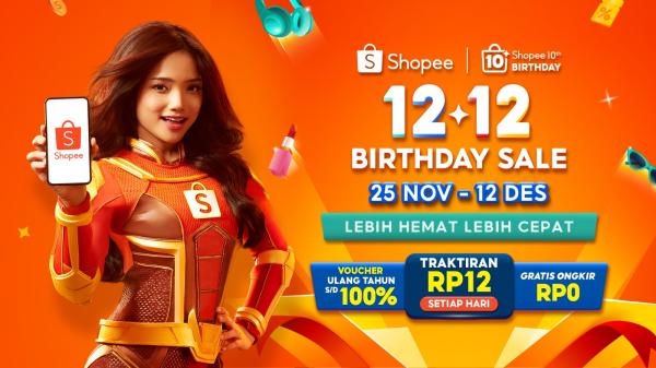 Rayakan Satu Dekade: Shopee 12.12 Birthday Sale & Kejutan Fuji!