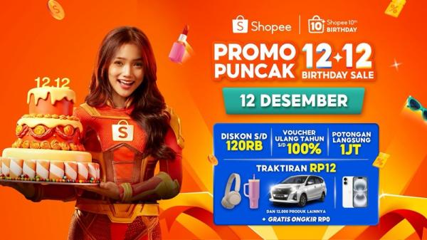 Meriahnya Shopee 12.12 Birthday Sale: 10 Tahun Penuh Kejutan!
