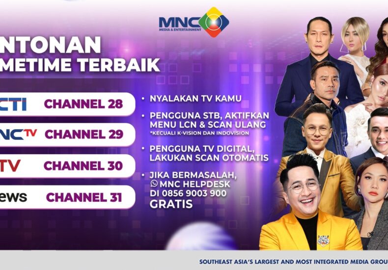 Nikmati Program Prime Time Terbaik di RCTI MNCTV GTV iNews!