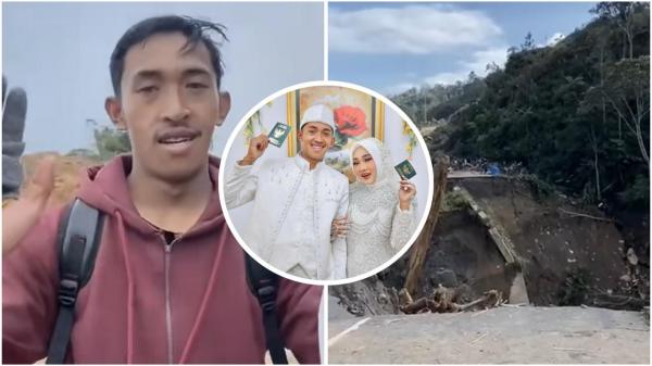 Kisah Inspiratif Pria Aceh Rela Jalan Kaki 136 KM Demi Nikah