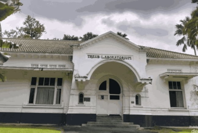 laboratorium treub saksi sejarah ilmu pengetahuan