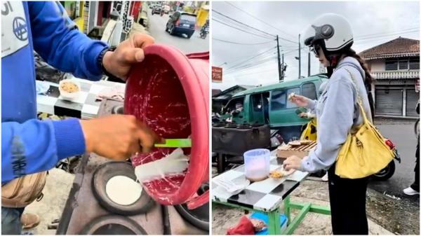 Yummy! Aura Kasih Doyan Jajan Pinggir Jalan & Dukung UMKM