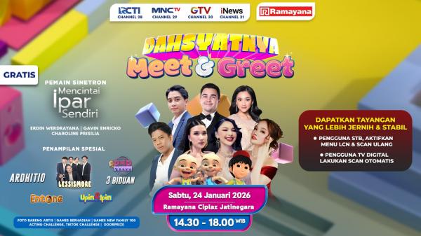 Dahsyatnya Meet & Greet Mencintai Ipar Sendiri di Jatinegara!