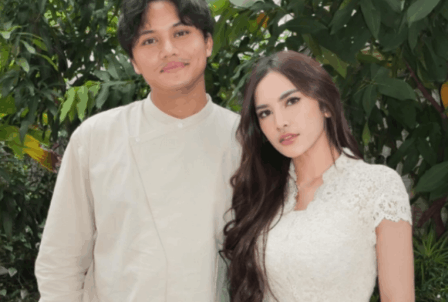 Momen lebaran Mahalini