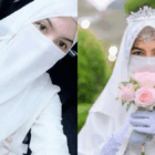 Mawa Kenakan Baju Akad