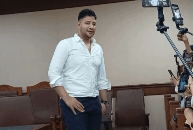 Ammar Zoni bersumpah depan hakim