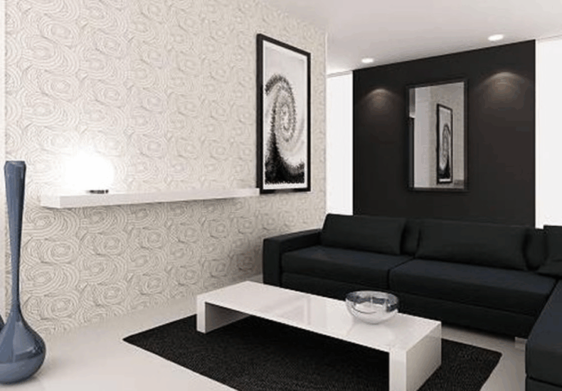 warna dinding interior mewah