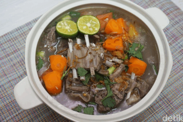 resep sop kambing bening