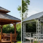 gazebo kayu - ilustrasi berita Gazebo Kayu atau Baja Ringan? Perbandingan Lengkap agar Tidak Salah Pilih