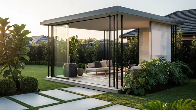 gazebo minimalis modern - ilustrasi berita 7 Gazebo Minimalis Modern untuk Taman Rumah dengan Desain Kekinian