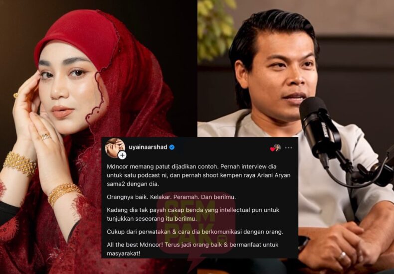 uyaina puji mdno - ilustrasi berita Uyaina puji Mdno: Puji Kredibiliti dan Sikap Rendah Diri Influencer