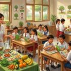 gizi seimbang - ilustrasi berita Komik dan Buku Saku: Cara Cerdas Menanamkan Gizi Seimbang Sejak Sekolah Dasar