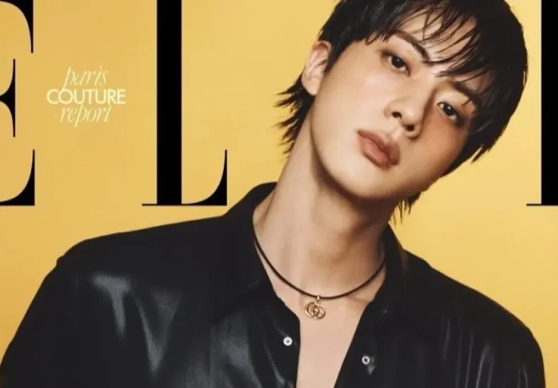 jin arirang - ilustrasi berita Jin ARIRANG Kenang Momen Paling Berkesan di Tur saat Pemotretan ELLE Korea