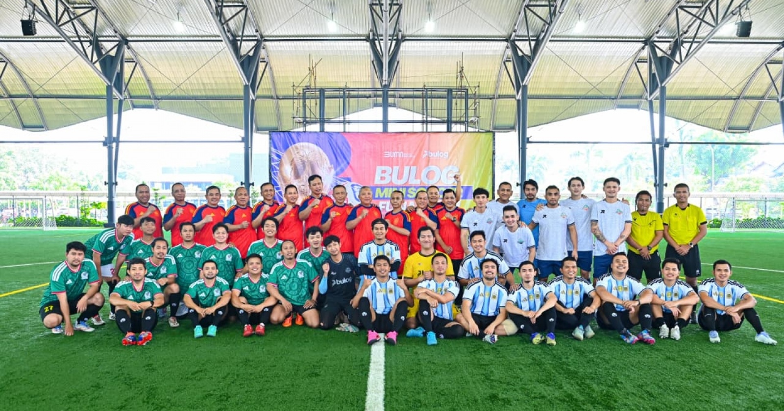 mini soccer - ilustrasi berita Mini Soccer Fun Match Jadi Ajang Bulog Perkuat Kolaborasi dengan Stakeholder Ketahanan…