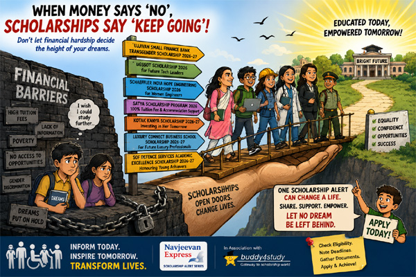 scholarships say keep going - ilustrasi berita Ketika Uang Berkata 'Tidak', scholarships say keep going: Peluang…