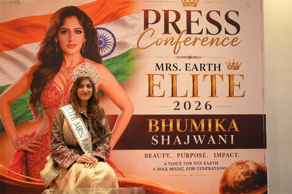 bhumika shajwani - ilustrasi berita Bhumika Shajwani bawa tujuan India ke panggung global lewat mahkota Mrs Earth…